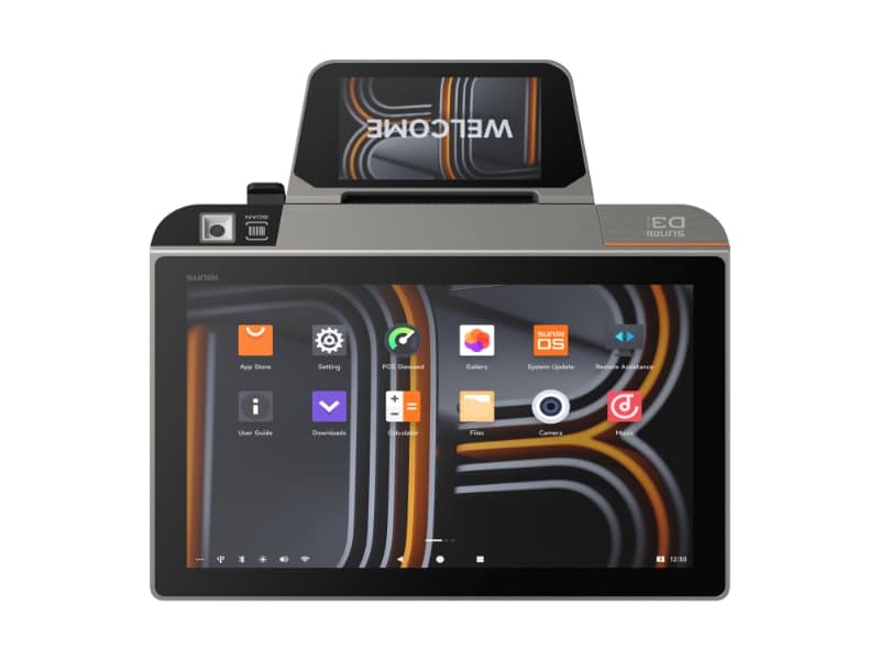 Sunmi D3 Mini Android Kasse | 10.1