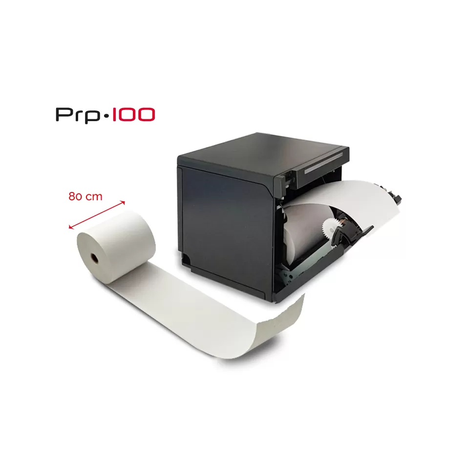 Kassenchef PRP-100 kompakt - schnell - 80mm - POS Drucker – Bild 3